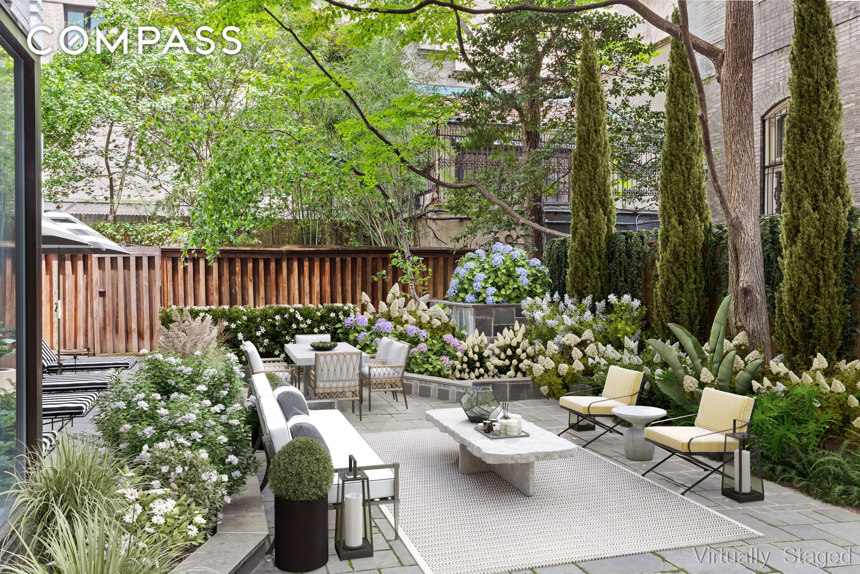 Immense Private Garden Terrace w 4 Bedrooms Fabulous for indoor outdoor living and entertaining, Maisonette South's expansive entertaining rooms and 4 bedroom and 4.