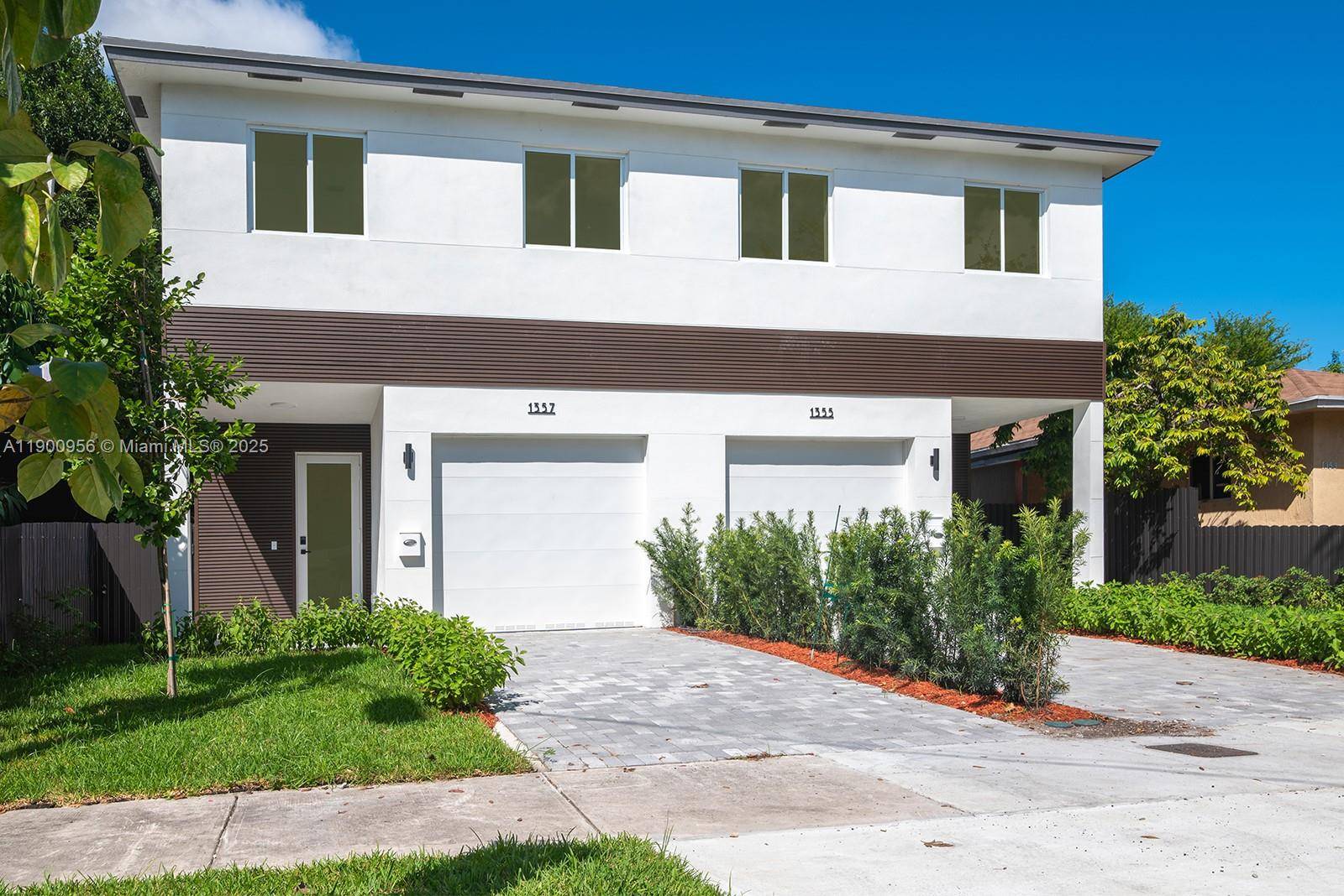 Brand new 2025 modern twin homes just minutes from Wynwood, Midtown, the Design District, and Brickell !