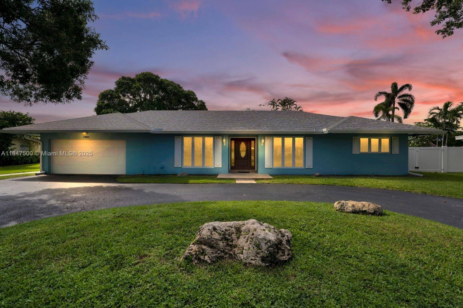 Discover this stunning, southeast facing 4 bedroom, 3 bathroom saltwater pool home on an oversized corner lot with beautiful canal views.