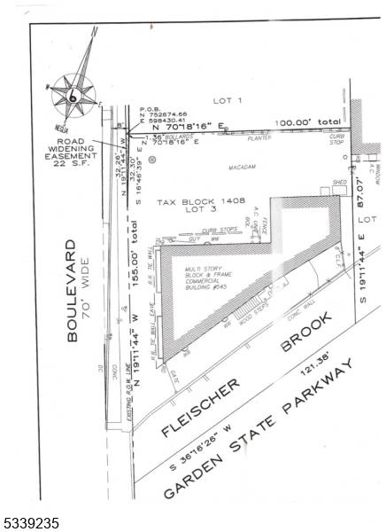 This mixed use property is centrally located between several major highways, Route 80, Route 46 Route 4 as well as the Garden State Parkway !