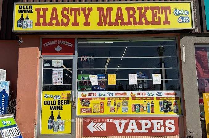 Excellent Hasty Market Convenience with Vape Store in Orangeville is available For Sale.