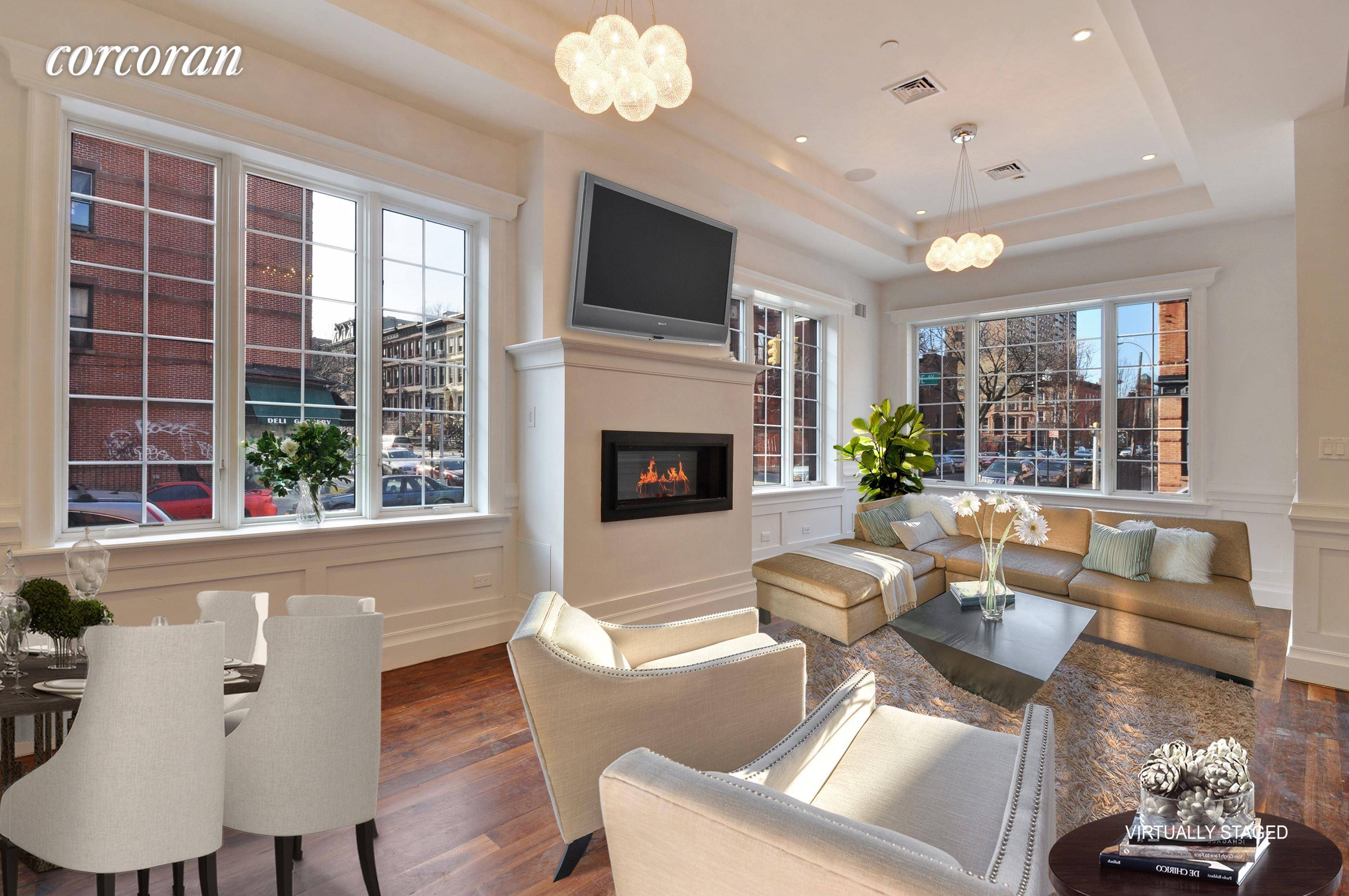 Available Immediately. Elegant, spacious and filled with gorgeous light, this stunning 4 bedroom, 3 baths 2 powder rooms dream house is located on the corner of a lovely tree lined ...