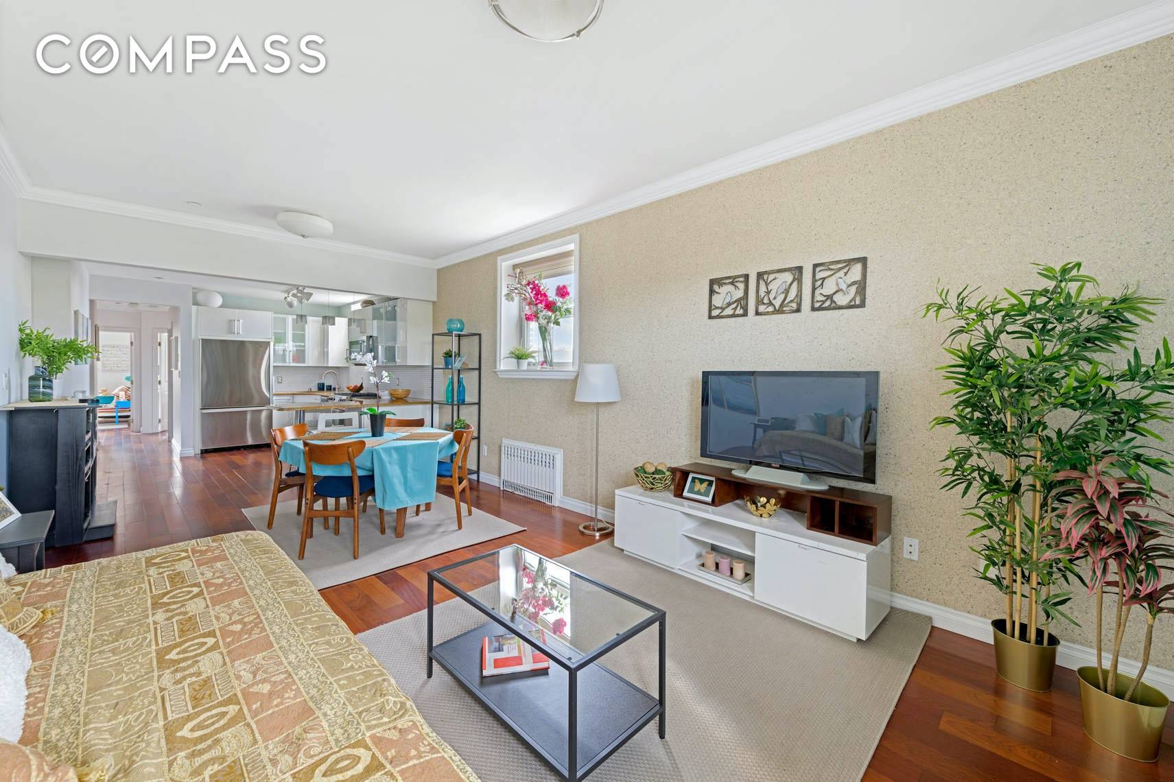 This three bedroom, two bath condo checks all the boxes.