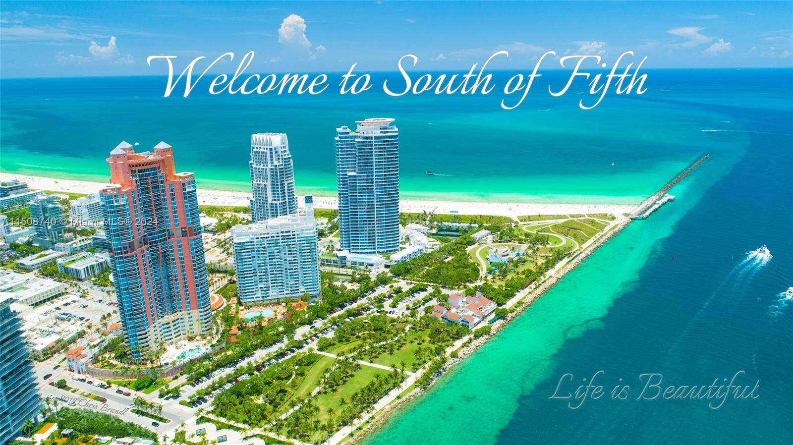 Lowest priced Beautiful two Bedrooms in prestigious South pointe Tower.