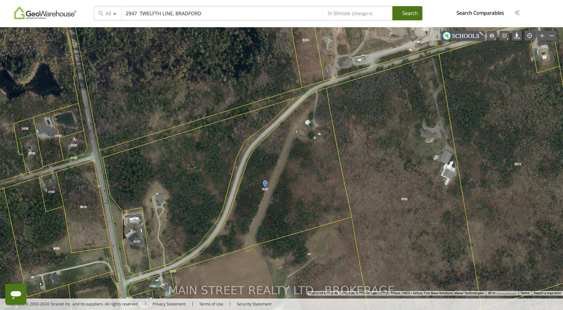 Premium Huge 21. 16 Acres Private Lot W 2132 Feet Frontage !