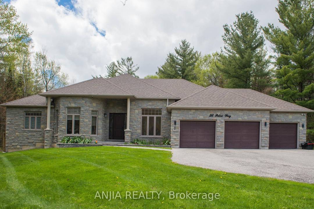 Nestled On A Quiet Cul De Sac, This Spectacular Custom Built 3 Car Garage Bungalow Sit Gracefully On A Premium 2.