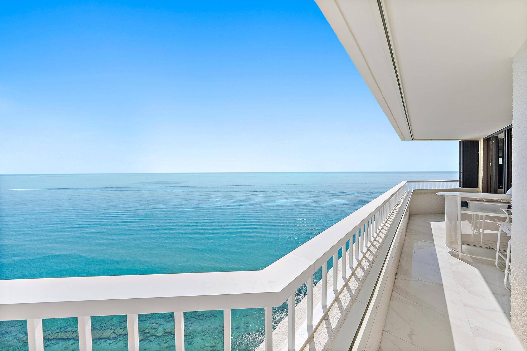 DIRECT OCEAN VIEWS. This beautiful 3 bedroom condo could be yours, fully furnished ready to move in.