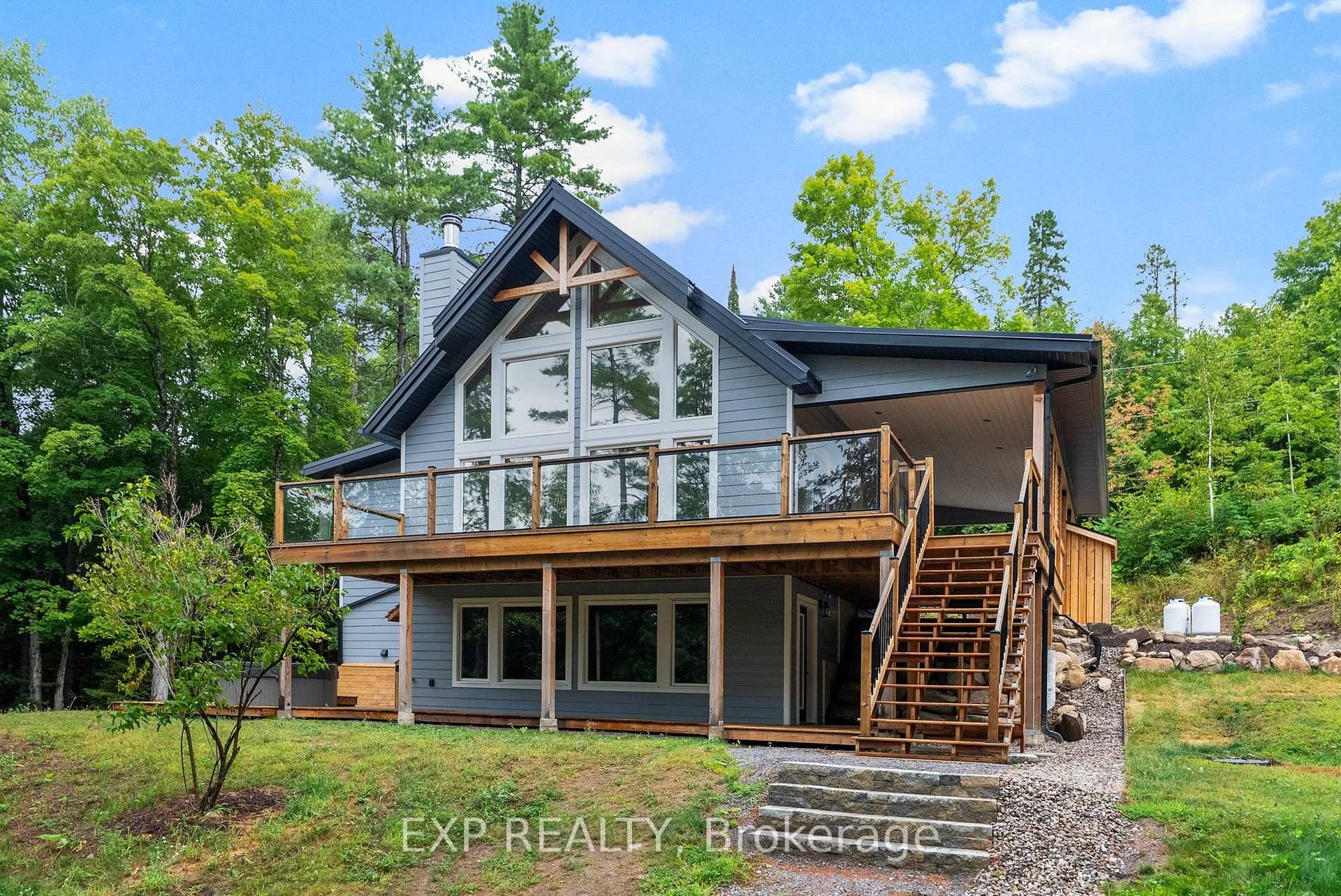 For Lease Stunning 2024 Custom Waterfront Home on the Madawaska River !