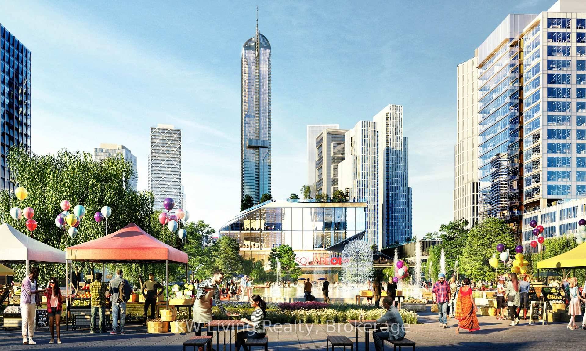 Welcome to this Brand New 2 Bedroom, 2 Bathroom Corner Suite in the Heart of Mississauga City Centre.