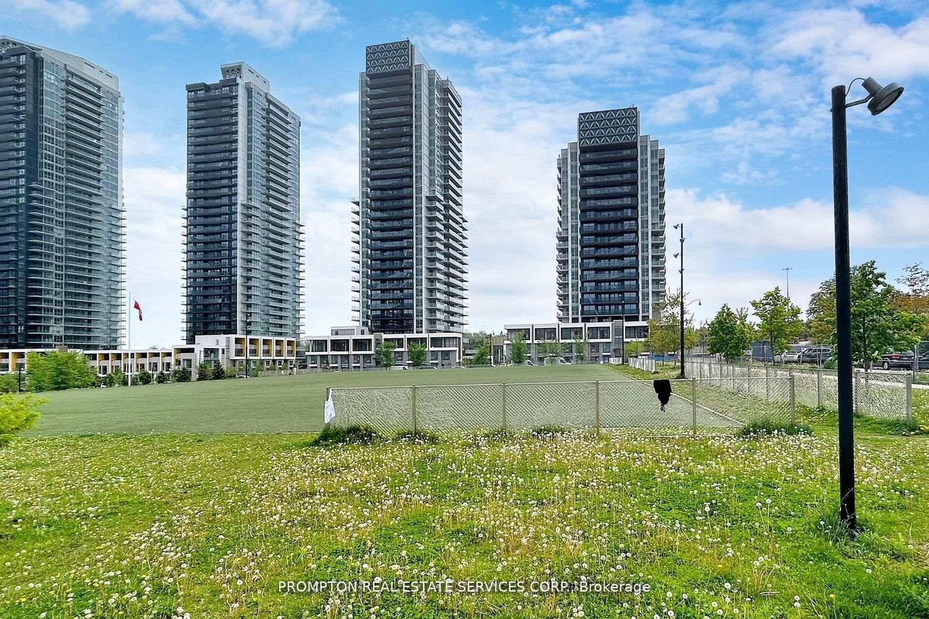 Luxury Building In Concord Park Place Community Featuring Exceptional Park Views.