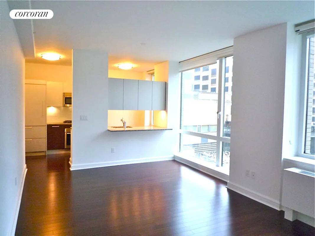 Welcome to this bright and inviting east facing apartment in The Avery !
