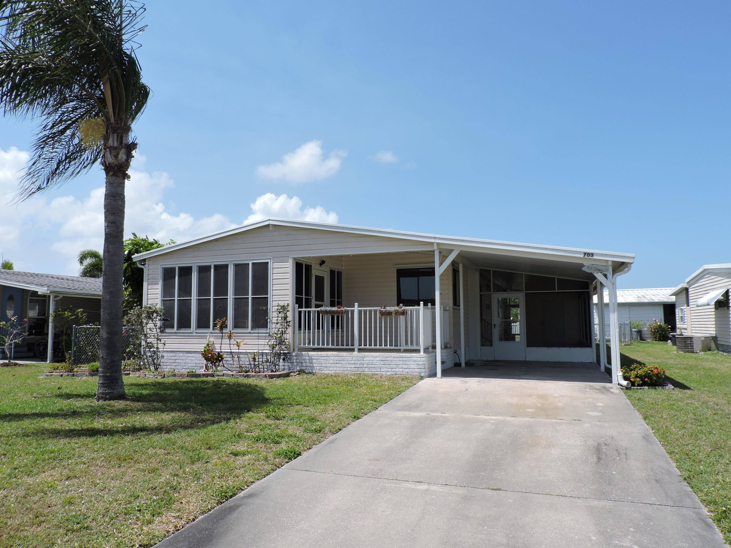Lovely and well located 2 2 with both front and side porches.