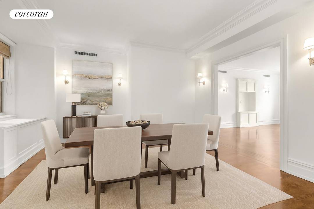 Gracious pre war condo living on the Upper West Side.