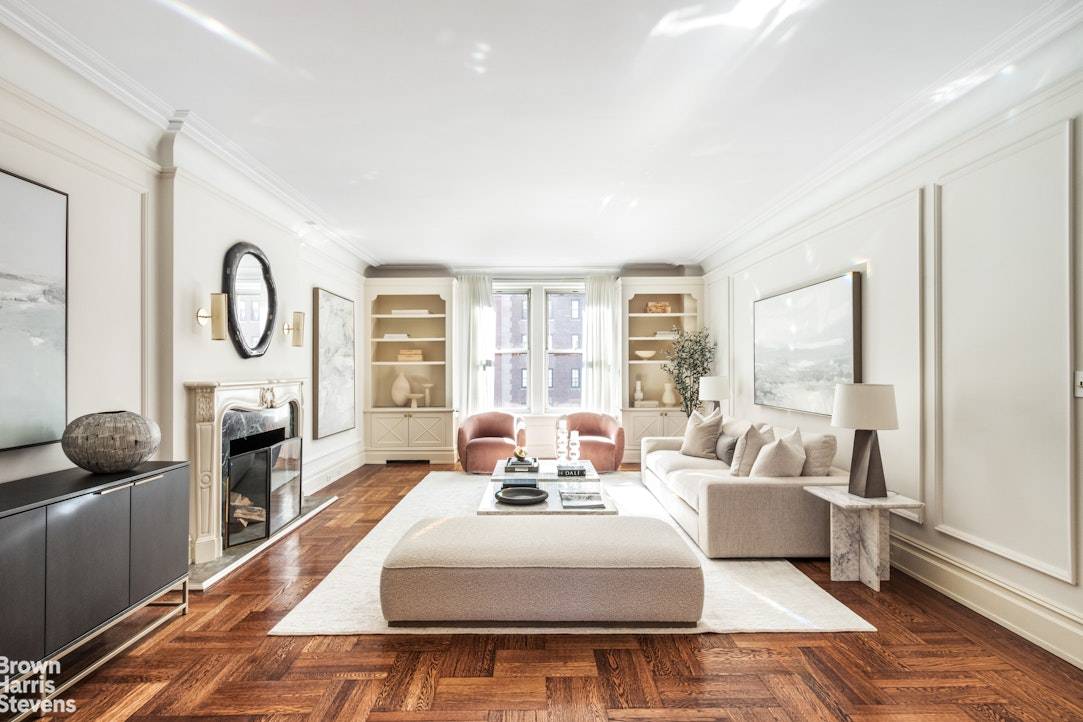 NEW TO MARKET ! A grand and sun flooded Park Avenue 7 room home with approximately 65 feet of direct Park Avenue frontage in a prestigious Carnegie Hill full service ...