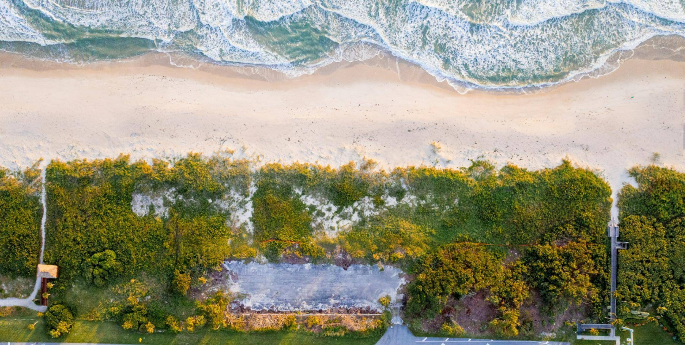 One of 5 direct oceanfront lots available for sale, this 125' wide lot presents an incredible opportunity to capitalize on panoramic views of the coastline, sea, endless open sky.