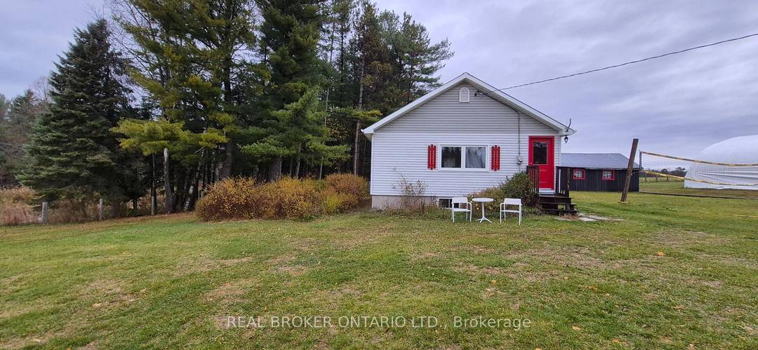 Inviting bungalow nestled in the peaceful countryside.