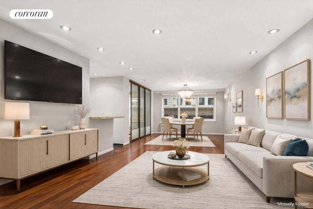 Located right where West 4th meets Barrow Street, this two bedroom, two bathroom home at 3 Sheridan Square puts you in the absolute heart of the West Village.