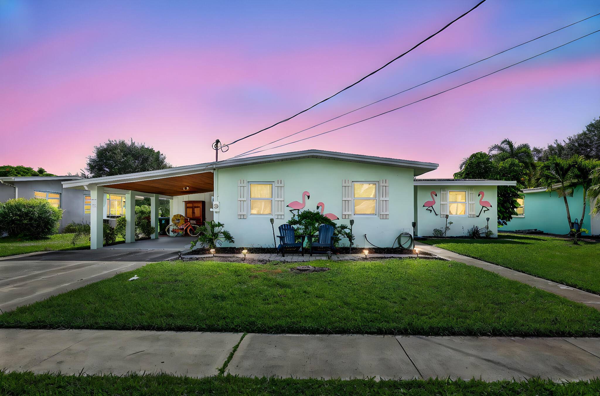 Welcome to this beautiful 4 bedroom, 2 bathroom home perfectly situated on the golf course !