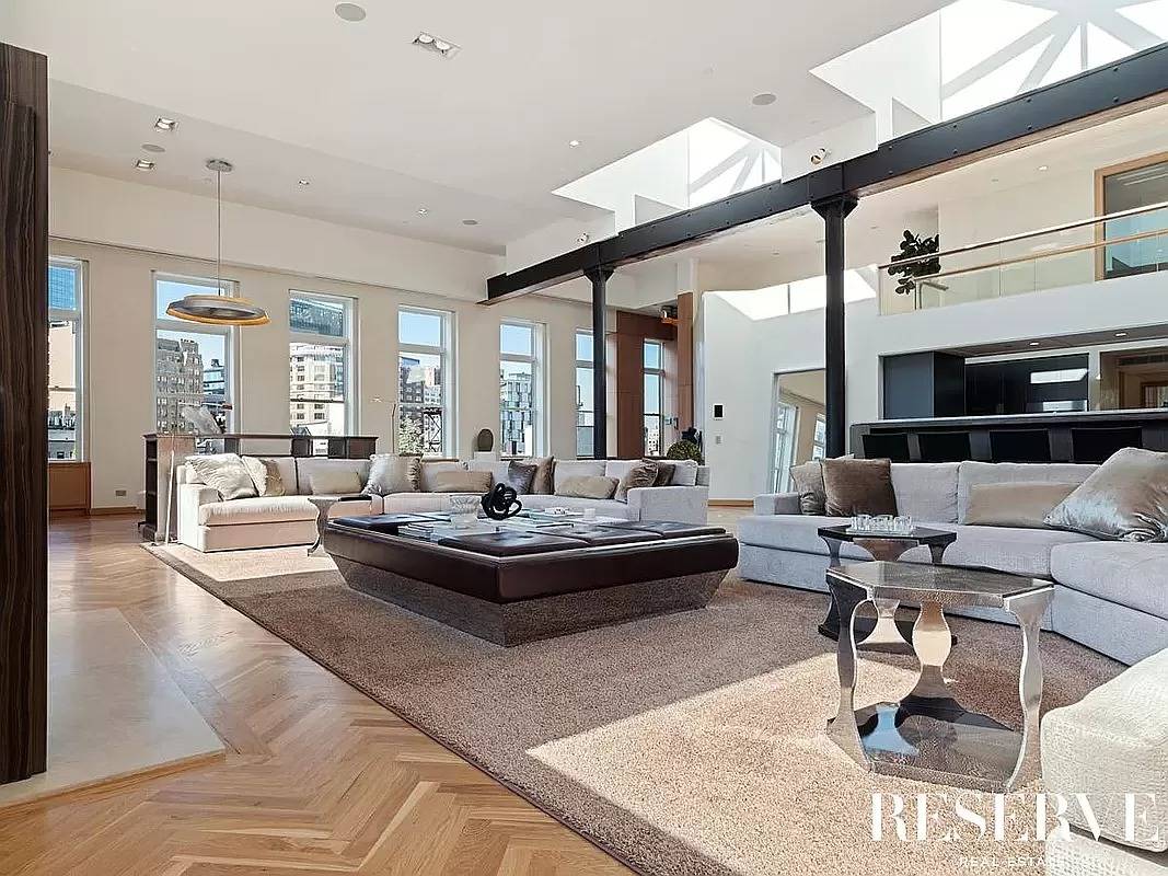 A rare opportunity to own one of downtown Manhattan's largest loft penthouses.