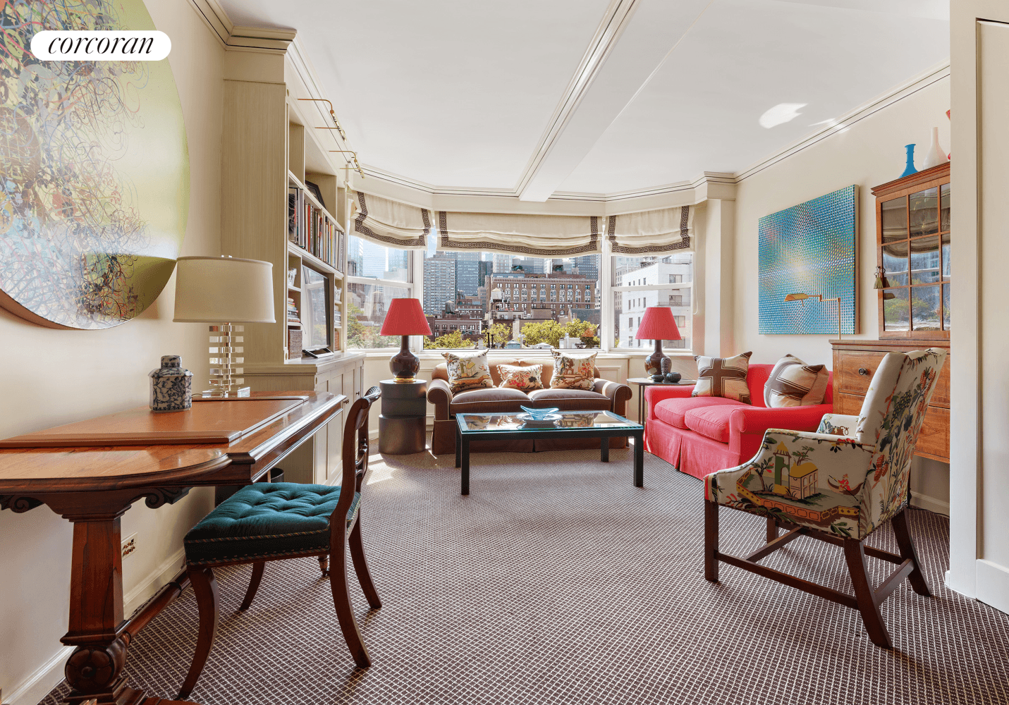 A must see ! A rare duplex combination of two oversized 2 bedroom apartments.