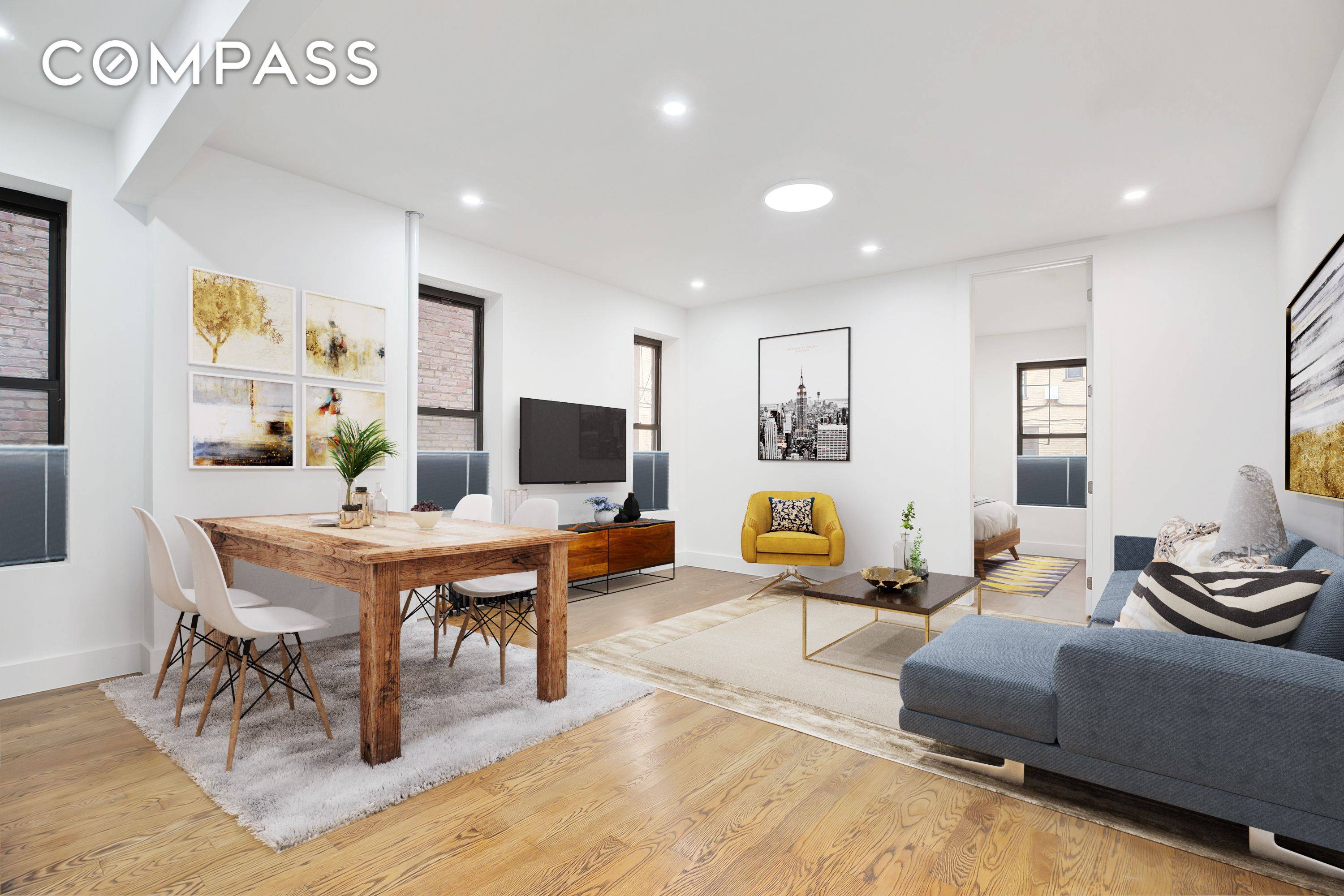Price drop ! Come home to this two bed, ideally laid out, fully renovated condo sponsor sale, with beautiful finishes and in unit laundry.