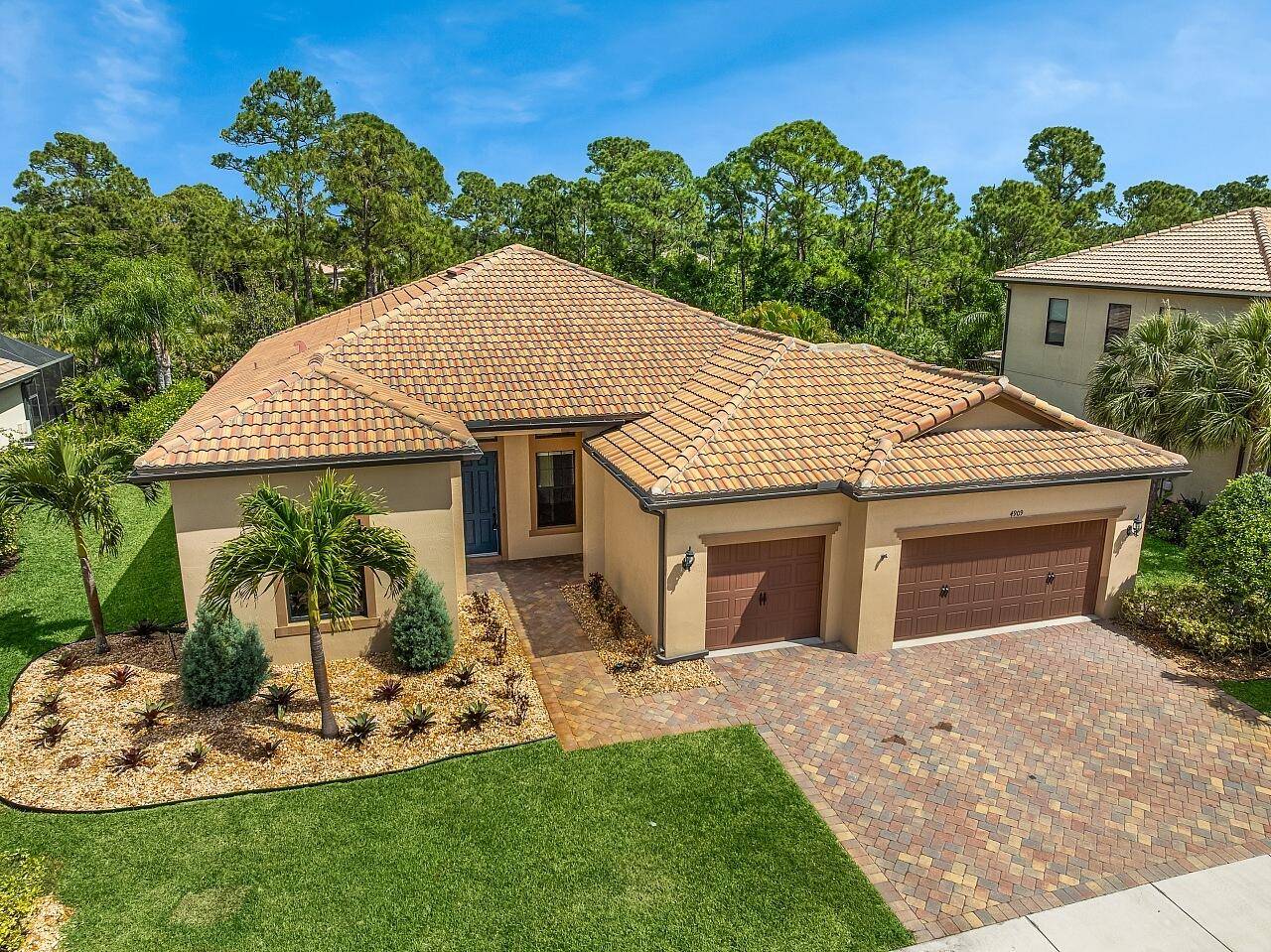 Welcome to this beautiful 3BR 3BA PLUS office den flex room home with an air conditioned 3 car garage in gated Copperleaf.