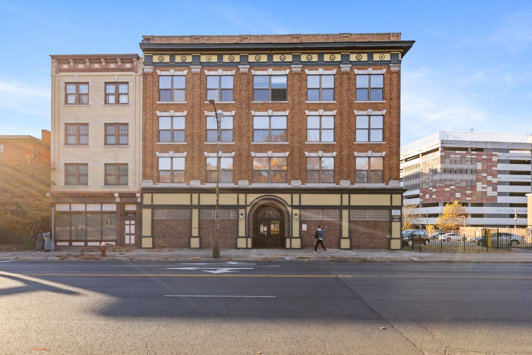 Exceptional visibility and unbeatable location in the heart of Hartford's bustling downtown district !