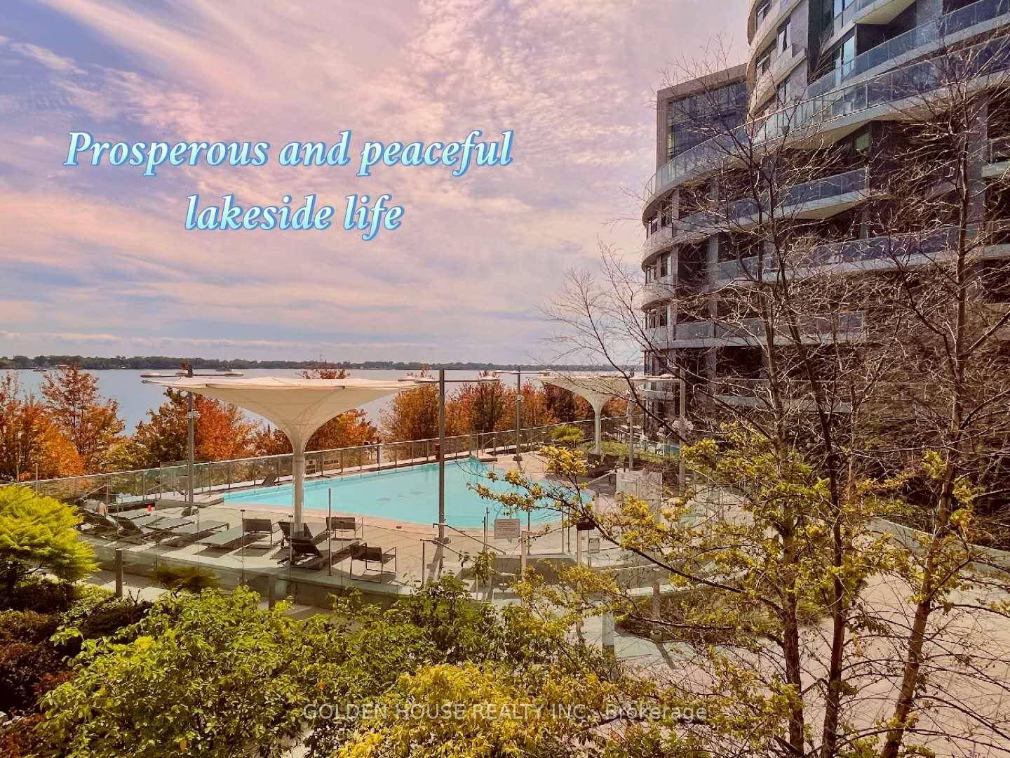 Welcome to Aquavista at Baysidea rare waterfront residence offering unobstructed Lake Ontario views.