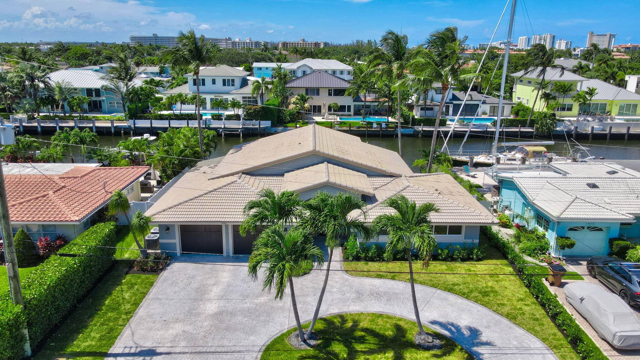 This beautiful 3 bedroom, 3 bath home is a true coastal gem, perfectly positioned on a wide canal along the Intracoastal Waterway.