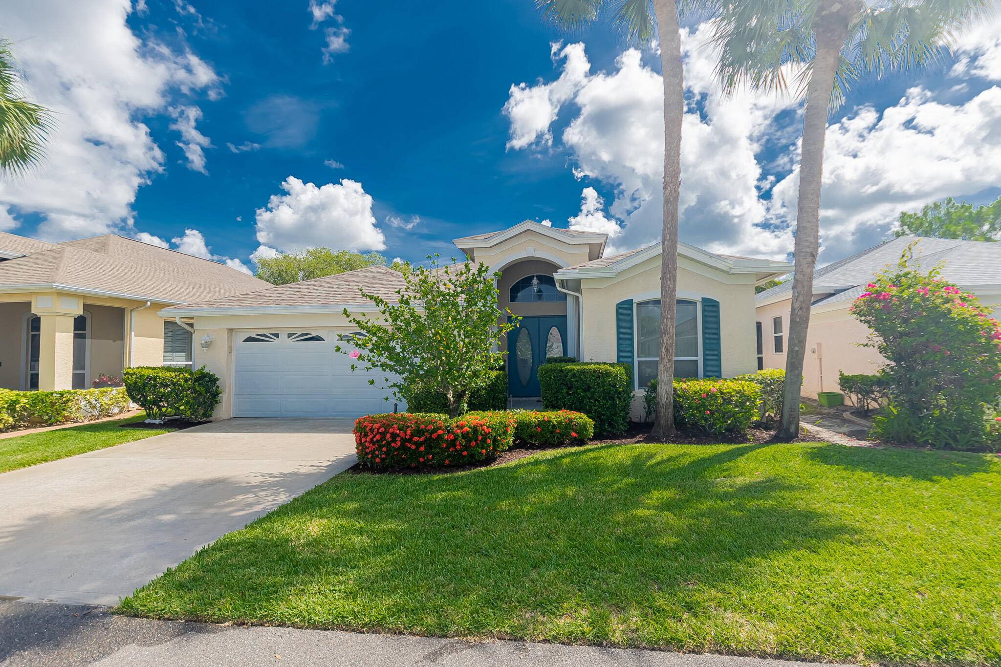 Embrace the ultimate active 55 adult lifestyle in this elegant 2BR 2BA 2CG home with a flexible bonus room, perfectly situated in Kings Isle, Isle of Capri in the heart ...