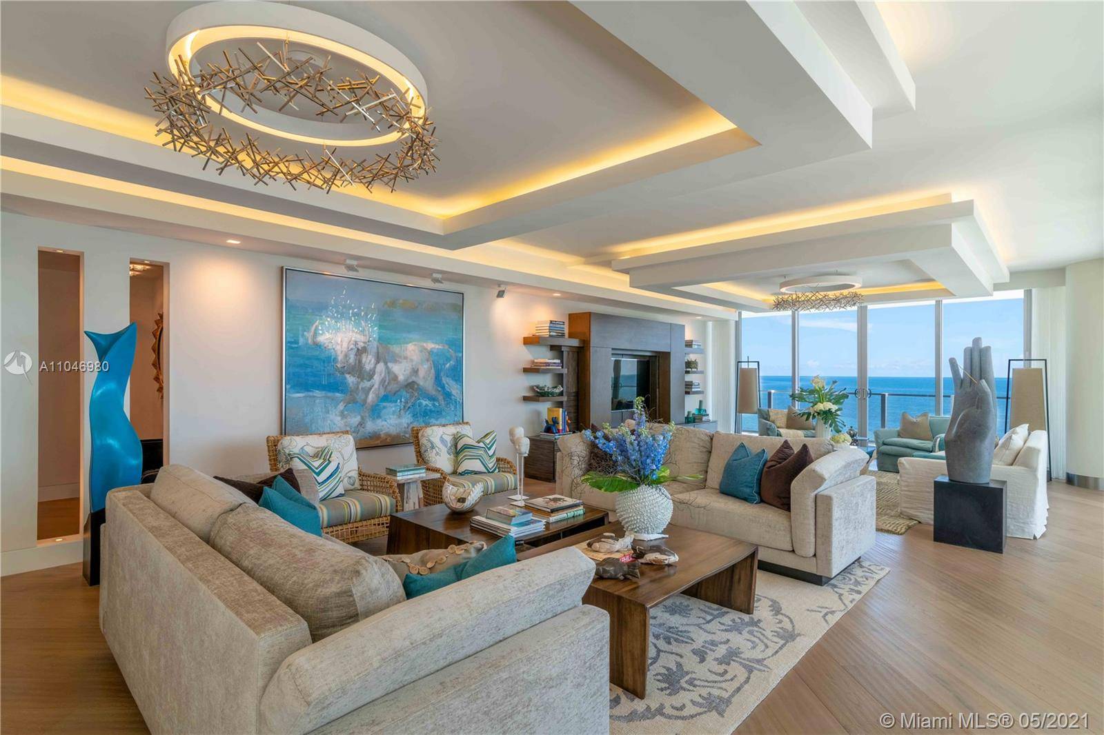 Direct ocean and bay views from this oversized home on the ocean.