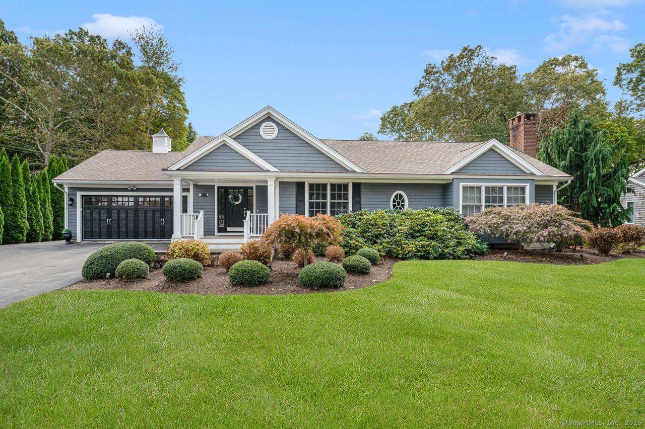 Modern Ranch, one level home in Groton City w all the bells whistles.