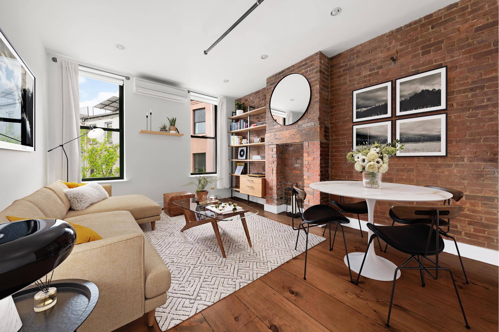 In the heart of Clinton Hill, this charming one bedroom, one bathroom home seamlessly blends the classic loft feel with modern convenience.