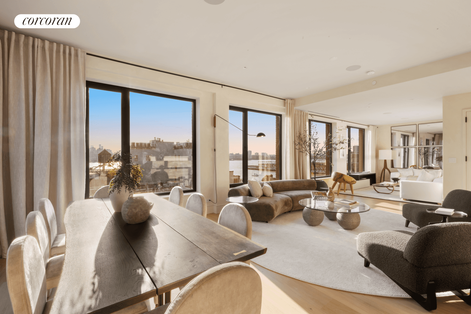 Welcome to 465 Washington Street, the pinnacle of luxury living, where the esteemed LFD Studio, guided by the visionary Laura Fardanesh, has redefined sophistication and elegance in this penthouse masterpiece.
