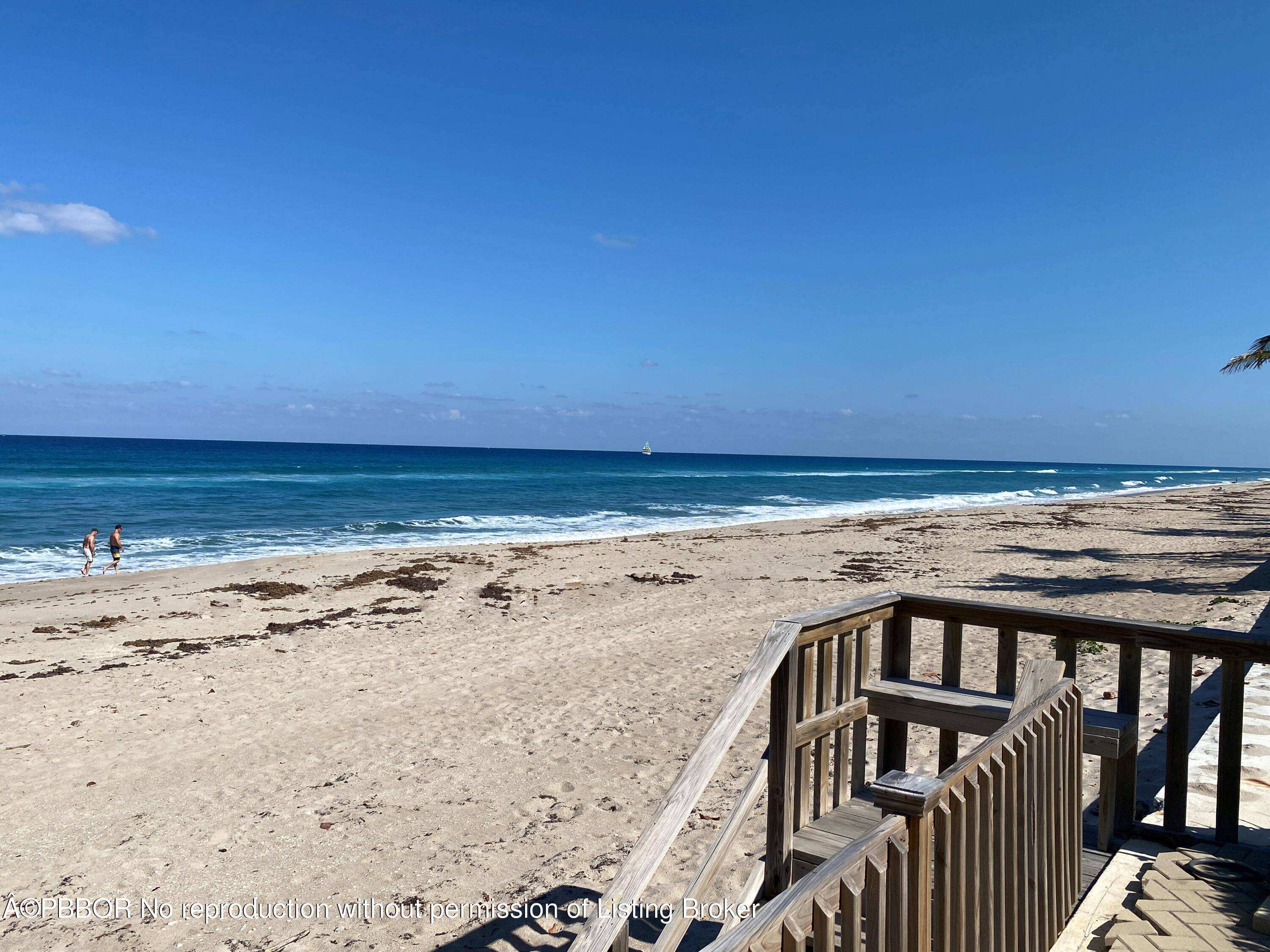 Utmost sophistication for this amazing new Palm Beach property on almost half an acre with private beach access and oceanfront deck.
