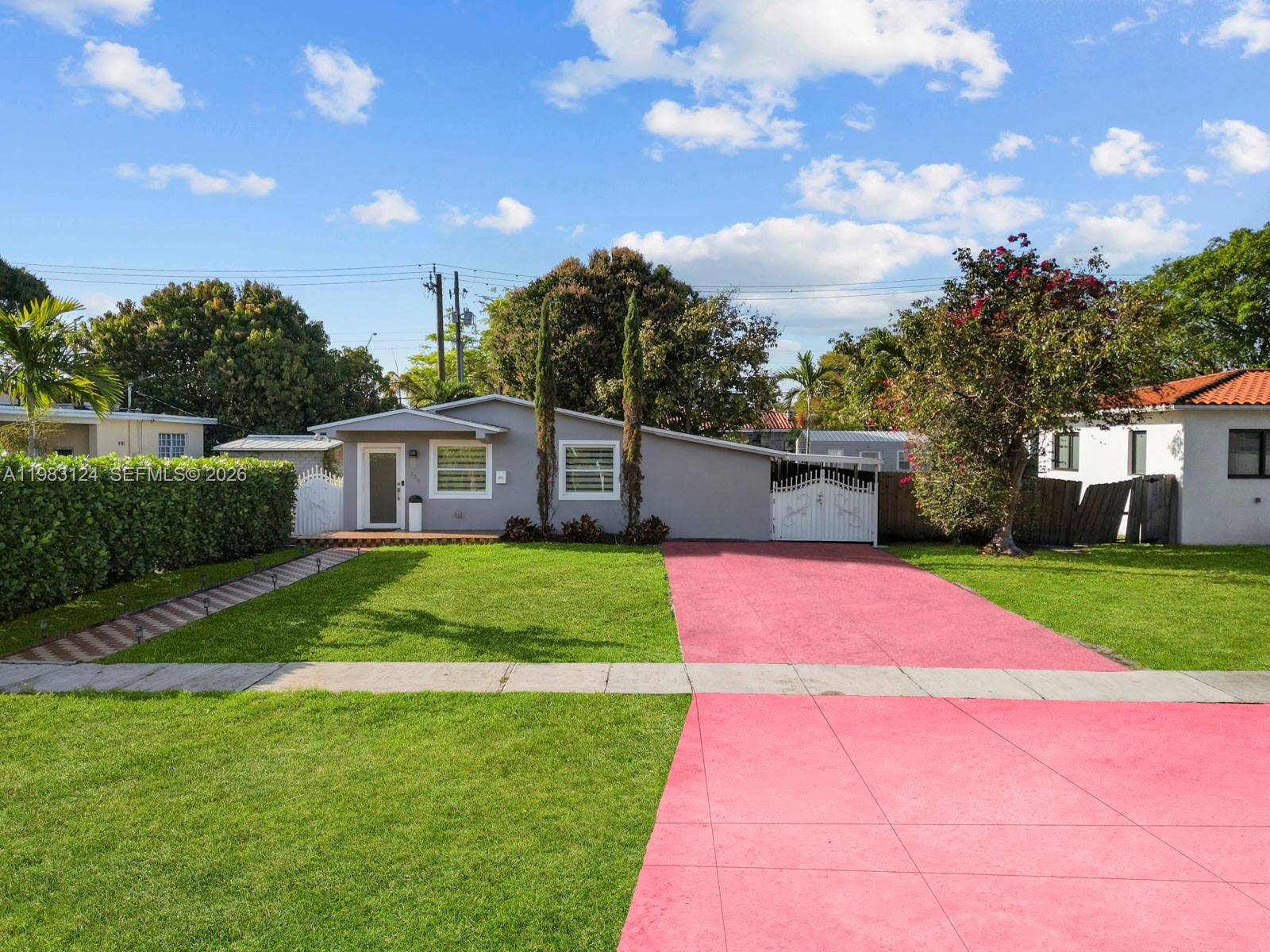 Beautiful 3 2 fully renovated home centrally located in the desirable West Hialeah neighborhood.