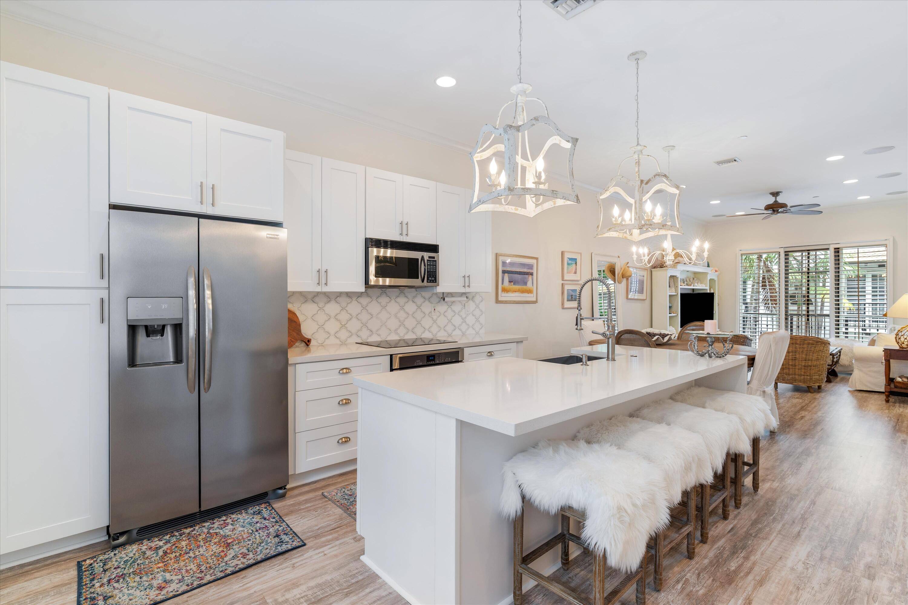 Rarely available interior unit in Renaissance Village Downtown Delray Beach.