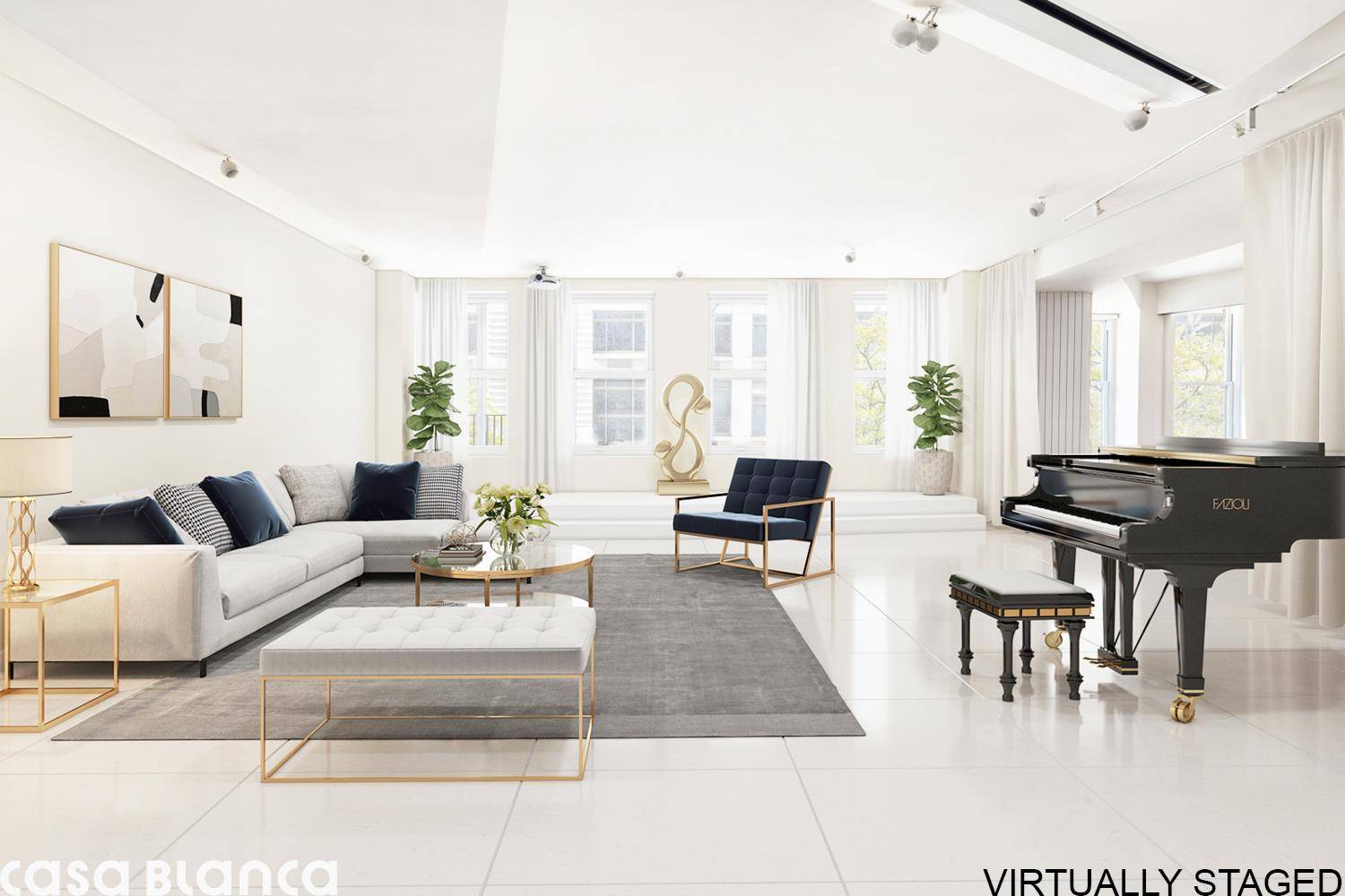 Welcome to the designer loft of your dreams !