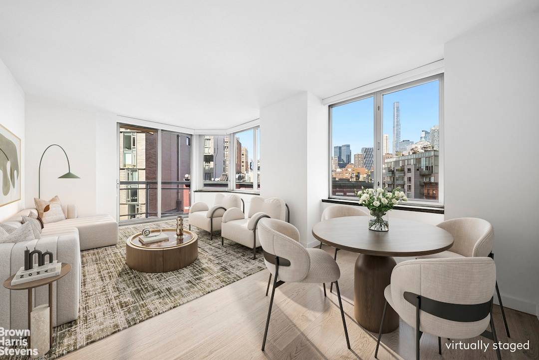 Located in The Strand, a towering diamond shaped condominium, this one bedroom, one bath residence offers expansive North and West facing windows that flood the corner of every room with ...
