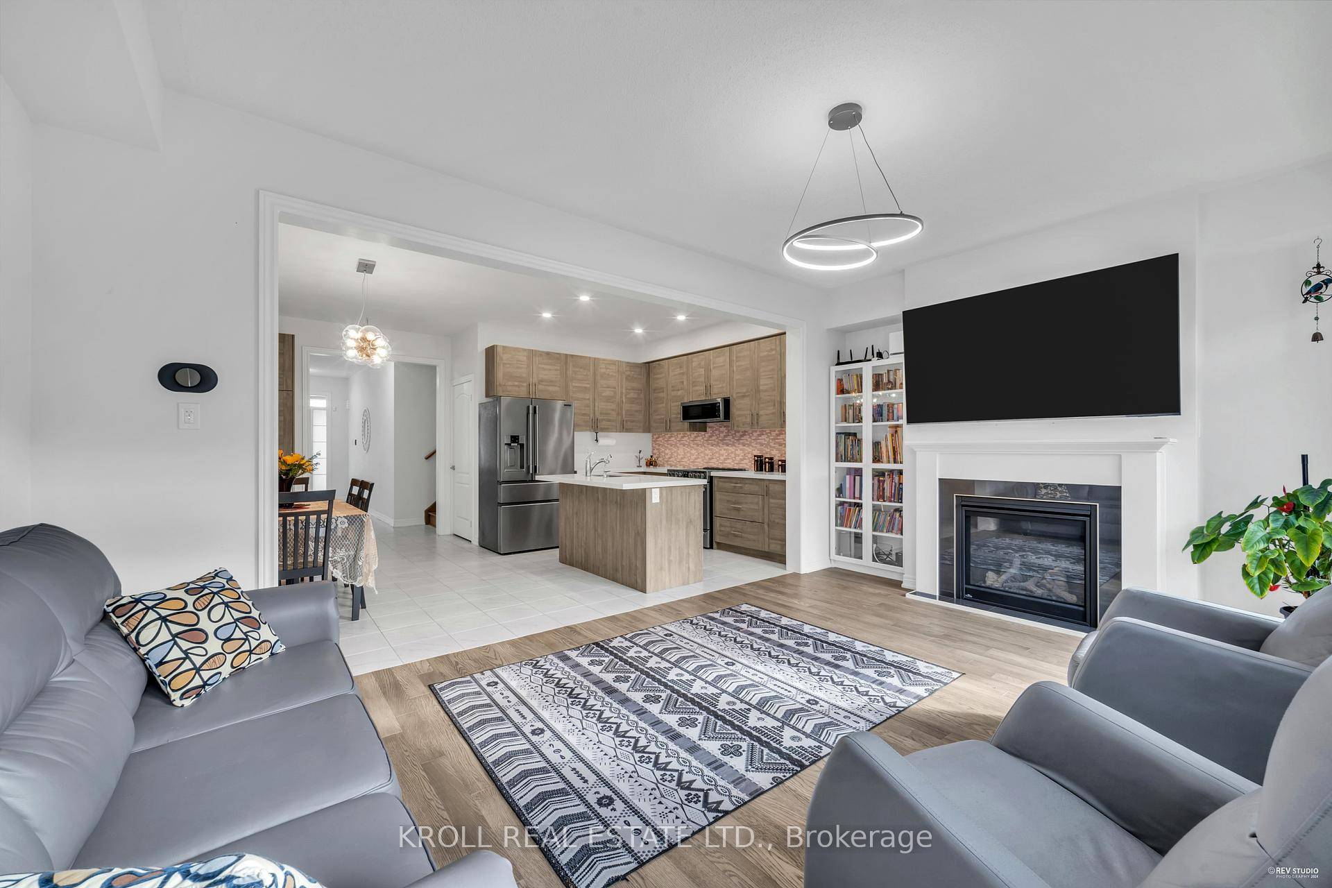 This stunning, bright, and immaculate semi detached home is move in ready !