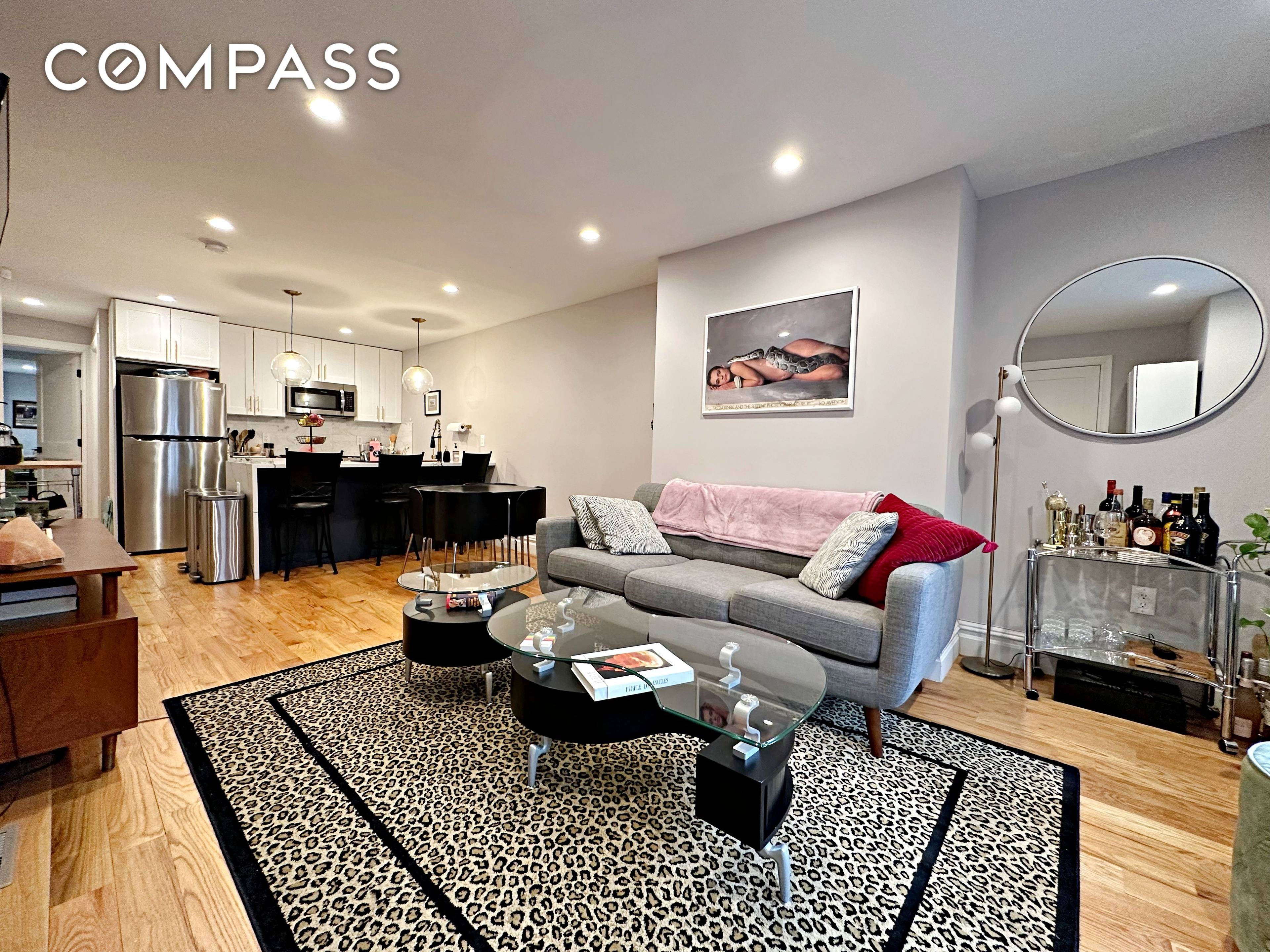 For videos of all our units visit instagram BrokeringBrooklyn Completely Gut Renovated Stunning Two Bedroom in a Townhouse with Shared Outdoor Space !