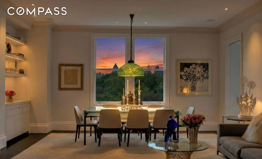 Floating over Central Park with corner views of the Metropolitan Museum of Art from the perfect 6th floor vantage point, this pre war 3550 SF condominium is unusual for its ...