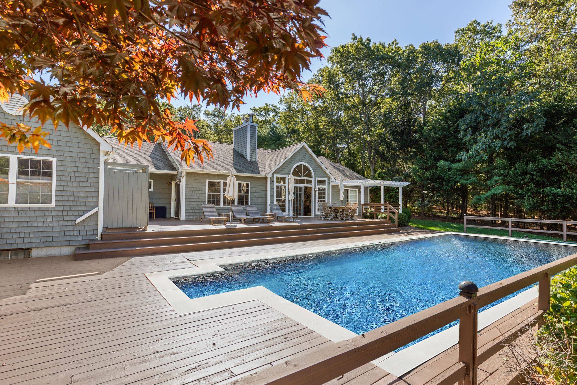 East Hampton Heated Pool & Tennis- 5 Beds 5 Baths on 7 Acres