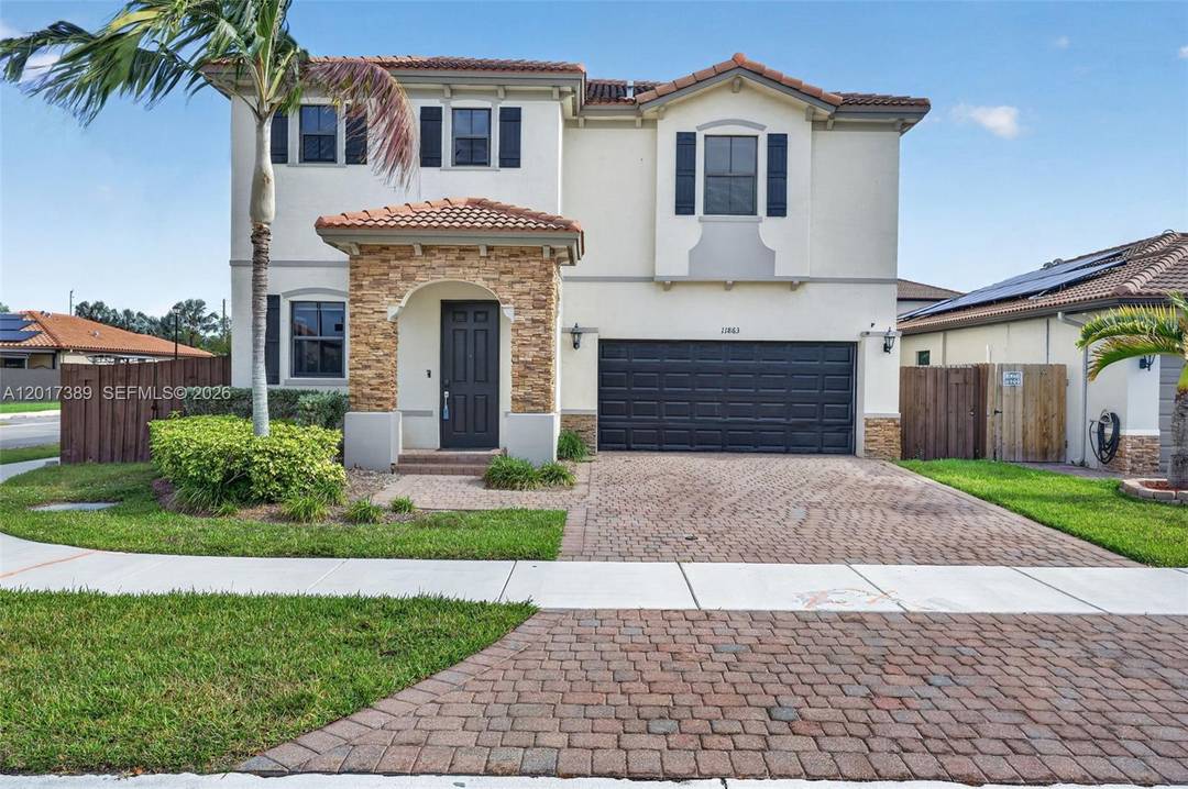 Beautifully upgraded 5 bedroom, 3 bath home located in the highly sought after Silver Palms community.