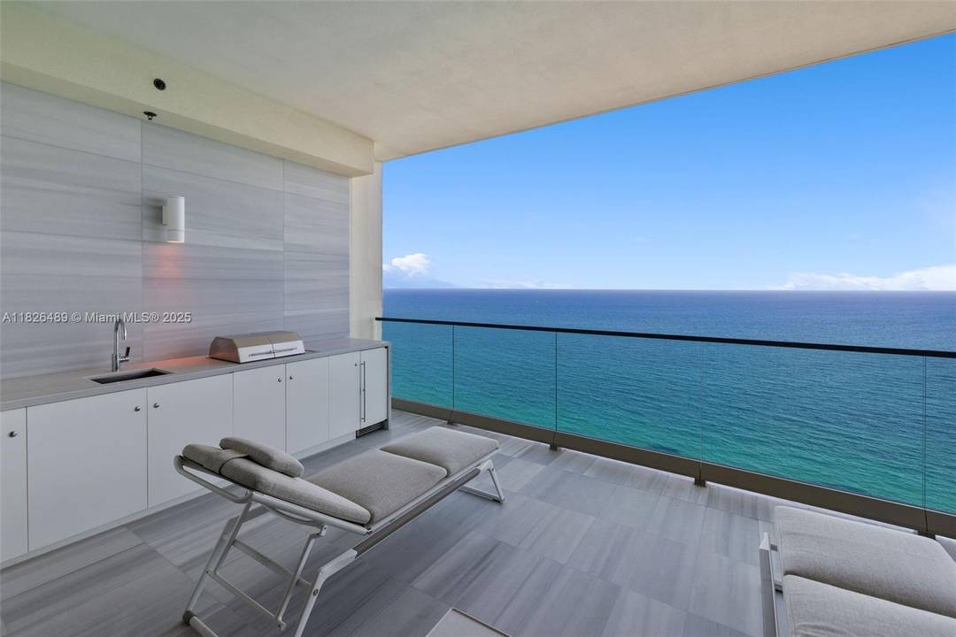 Oceanfront Vecchio residence at The Estates at Acqualina, designed by DKOR Interiors.