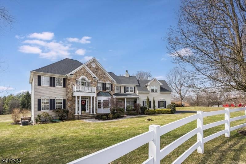 Truly the best of both worlds when town and country unite gorgeous center hall colonial on a lovely lot at the end of a cul de sac steps away from ...
