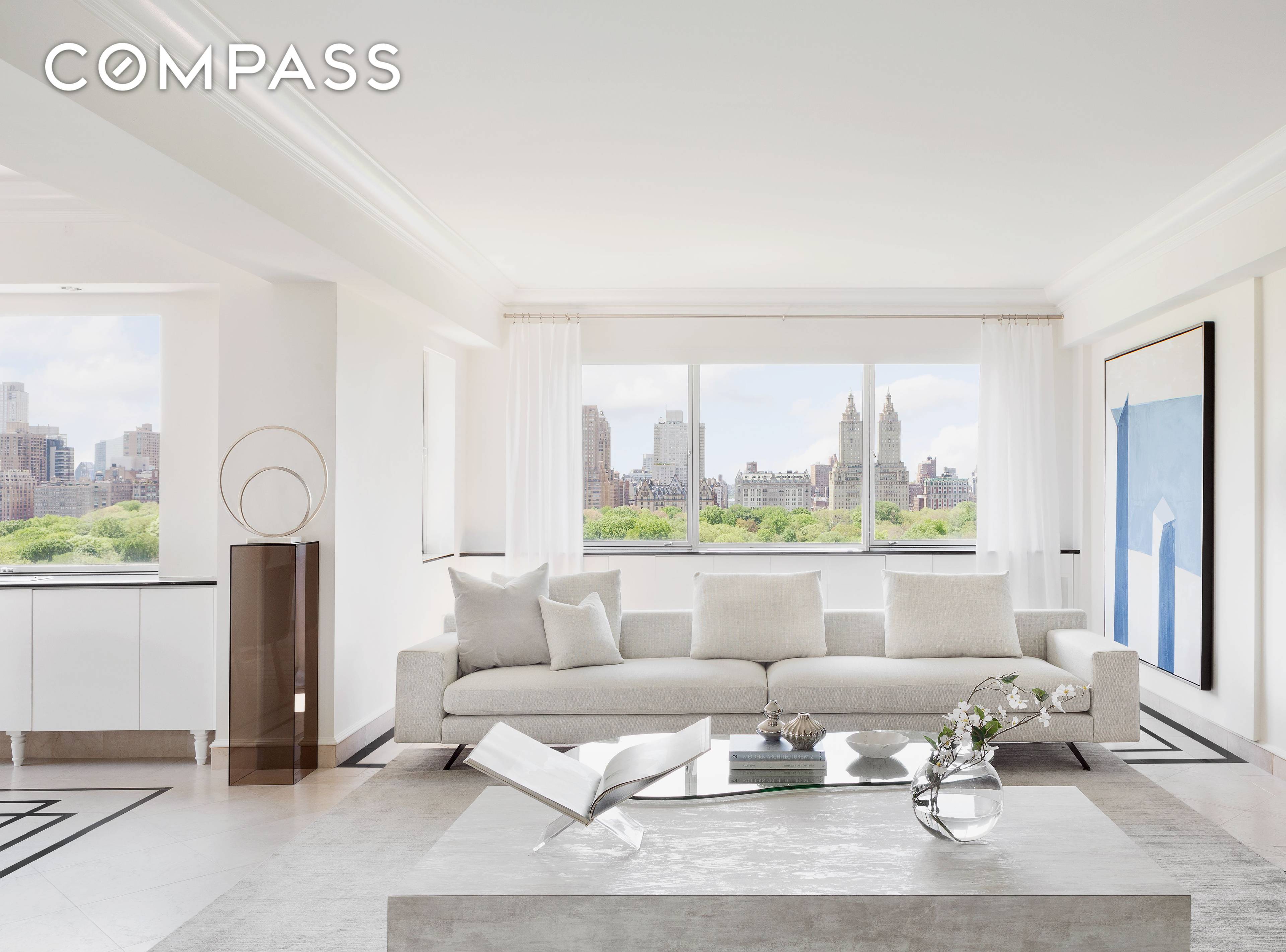 Just Listed ! Spectacular, Mint amp ; Sprawling high floor Fifth Avenue Condo with breathtaking views of Central Park amp ; the city.