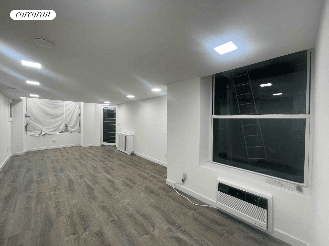 Below grade commercial space zoned for community, educational, non profit, or medical use.