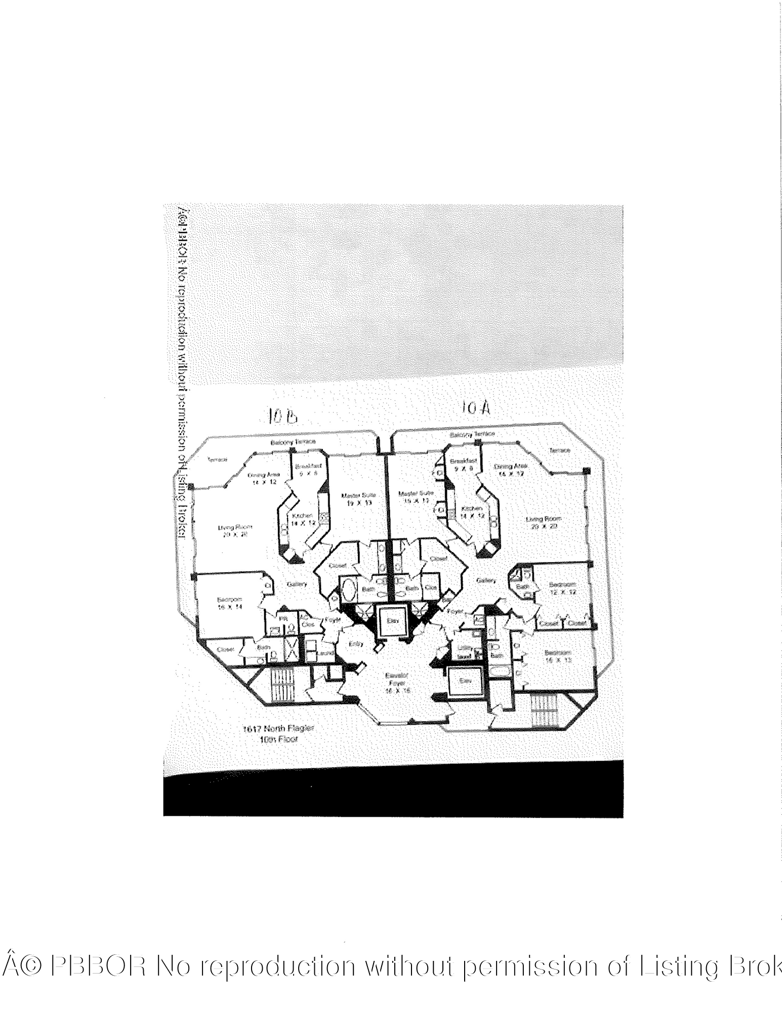 LOCATION 1617 North Flagler Drive, 10B, West Palm Beach, Florida Exclusive Villa Del Lago, a 12 floor residential tower with two units per floor ensuring a high degree of privacy, ...