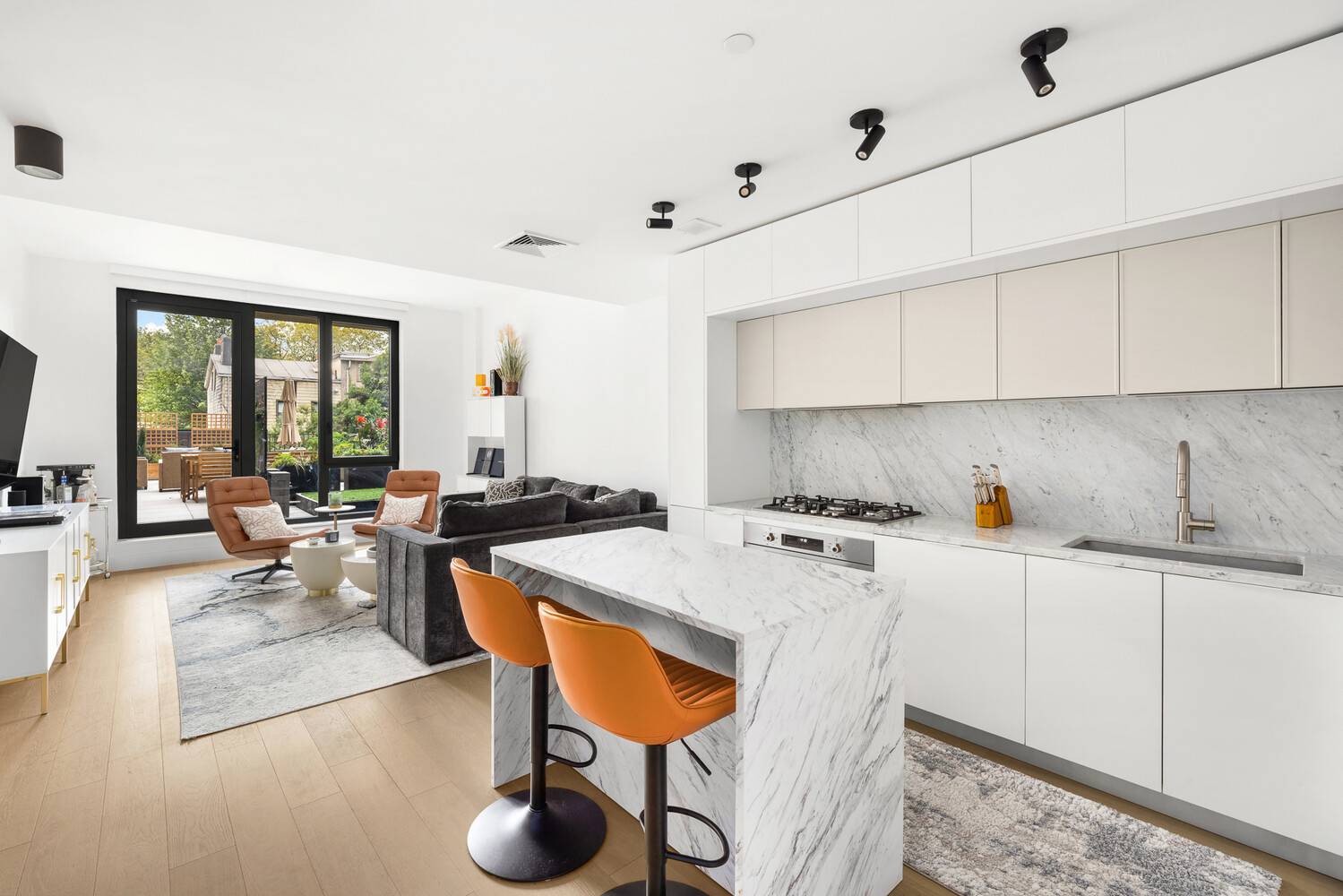 Residence 2C 2BR 2BA with Private Terrace amp ; Storage in Clinton Hill Located in historic Clinton Hill, Residence 2C at Four Fifty Grand offers approximately 1, 164 square feet ...